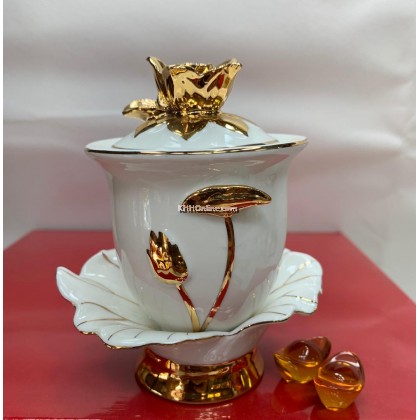 金莲花水杯